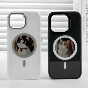 NFC Memory Phone Case with magsafe for iphone 16/17 promax 3.97-inch E-ink screen image transmission Syncing Case